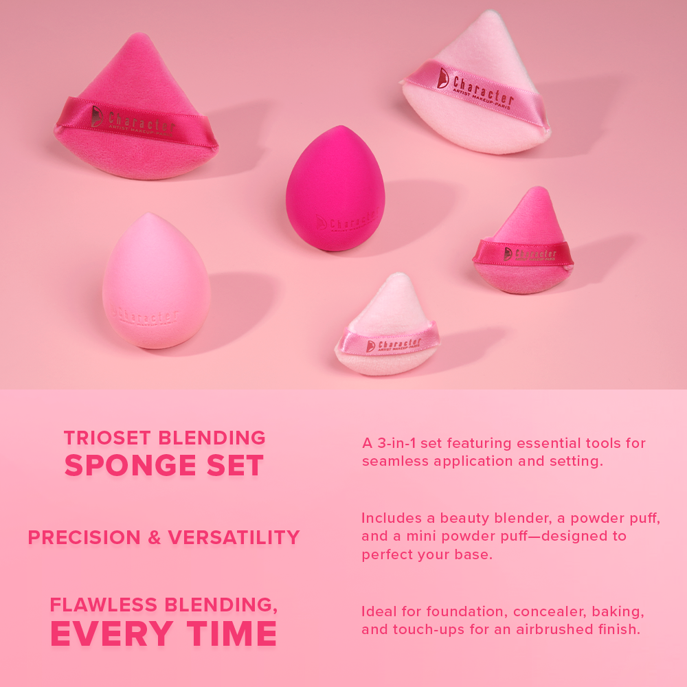 Character Blending Sponge Set - CBT011