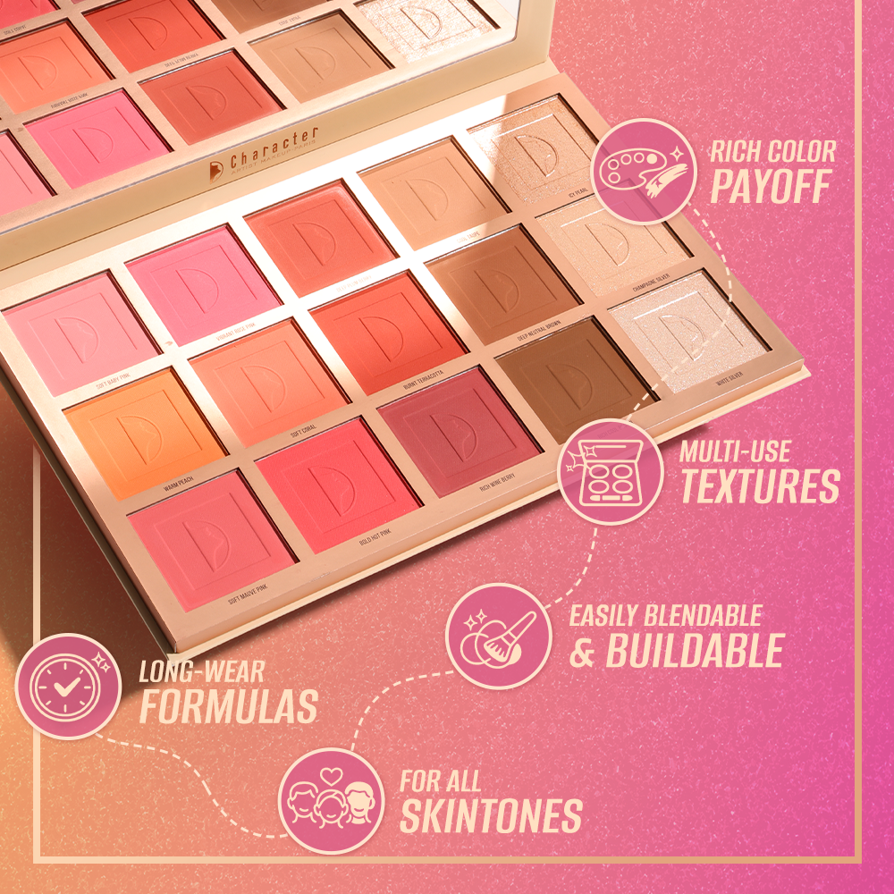 Character Color Theory Face Palette