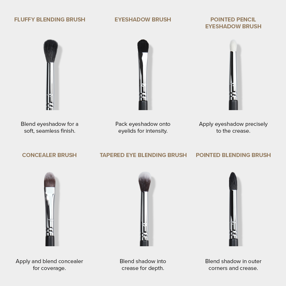 Academic 18 Pieces Brush Kit - XZ024