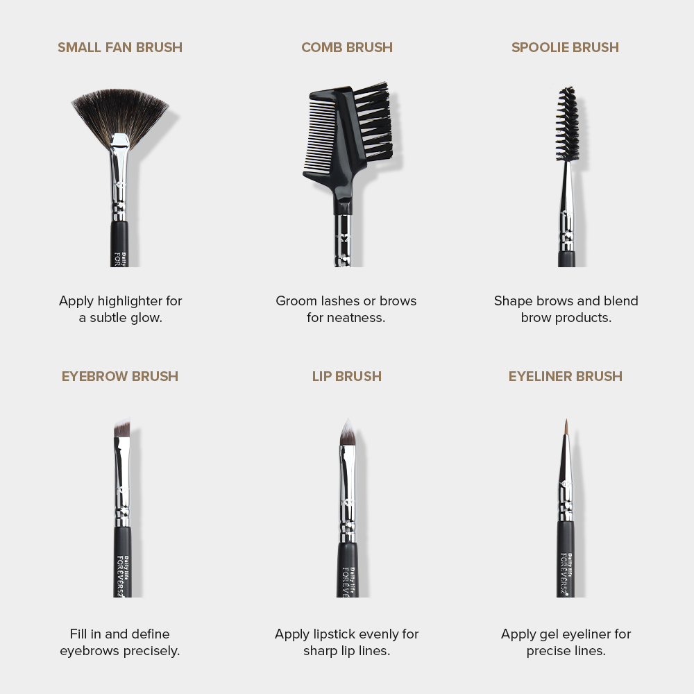 Academic 18 Pieces Brush Kit - XZ024