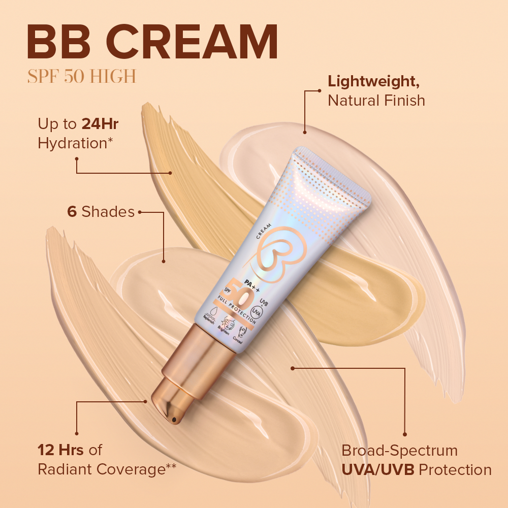 بي بي كريم للحماية من أشعة الشمس SPF50