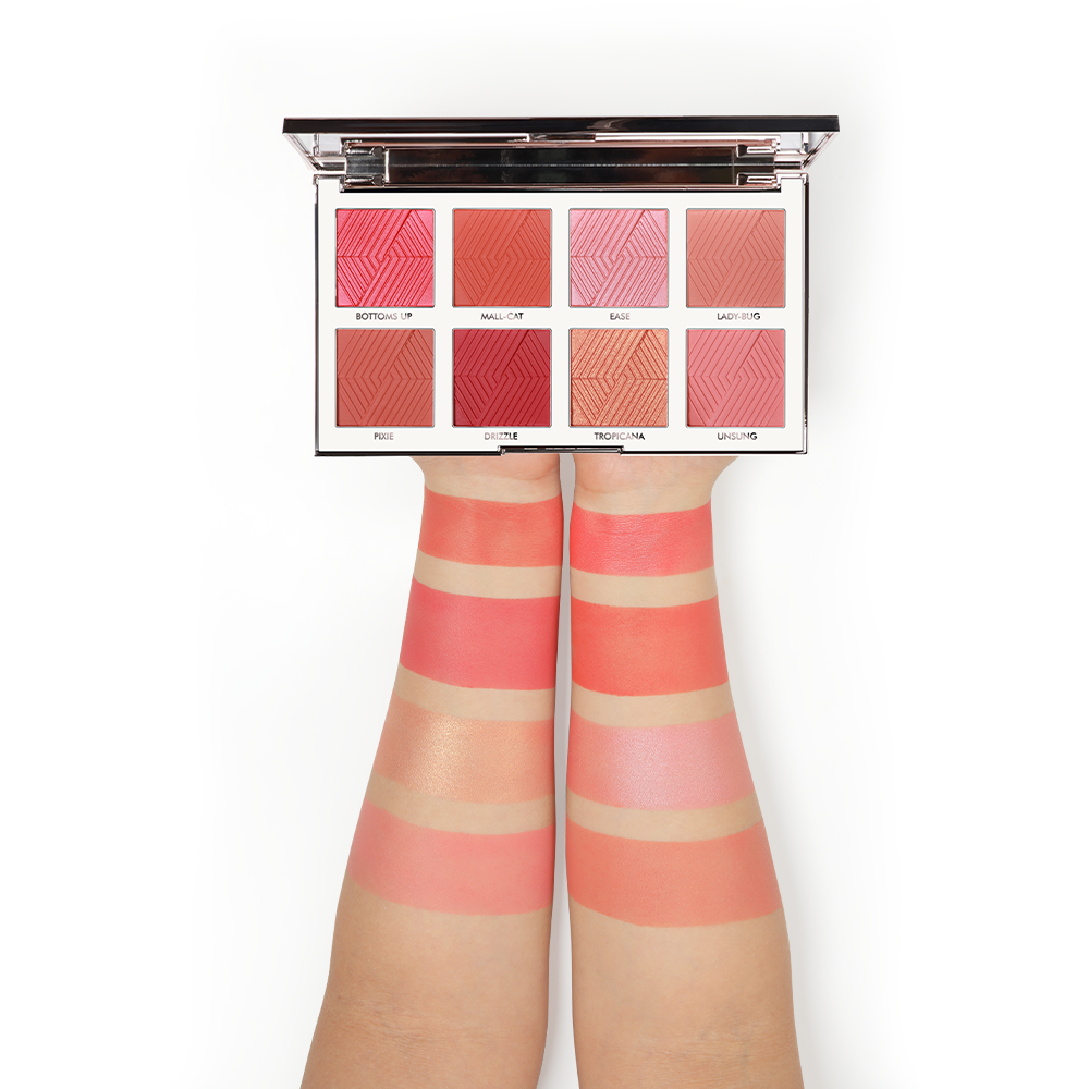 Backstage Essential 8 Color Blush Palette - BKS001
