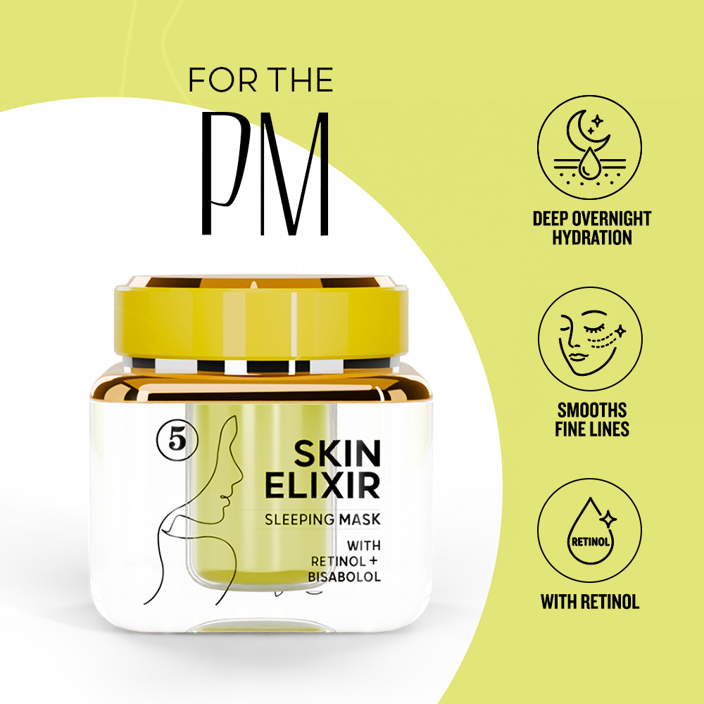 Character Skin Elixir Series (Sleeping Mask) - CSK501