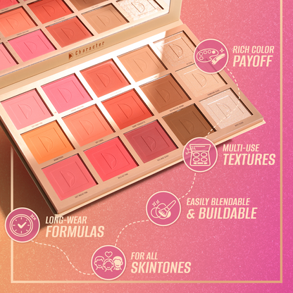 Character Color Theory Face Palette