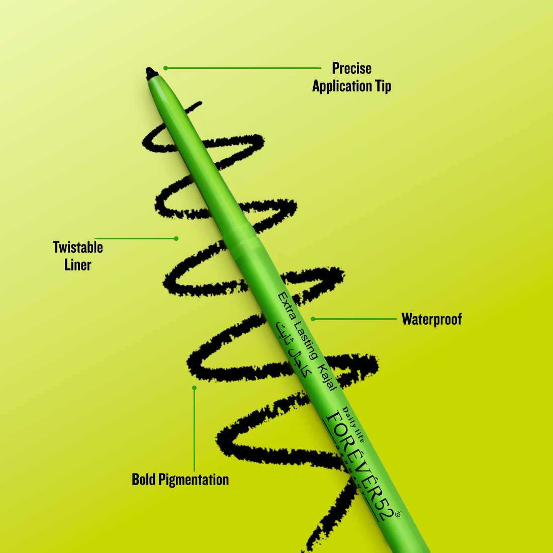 Extra Lasting Kajal - G101 (Made in Germany)