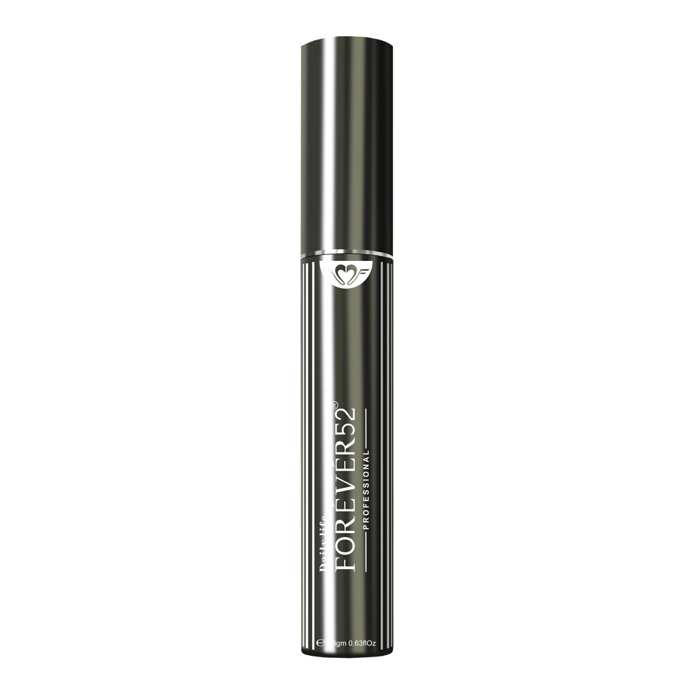 Mascara with thick brush