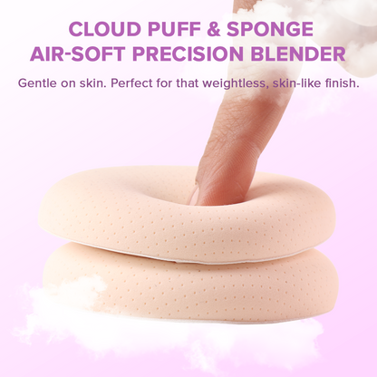 Skin-Like Blend Air-Soft Puff &amp; Sponge - SP032