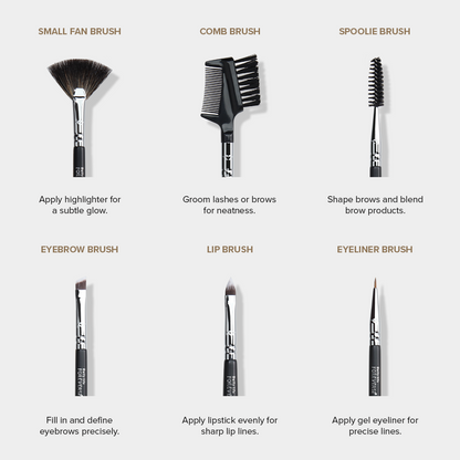 Academic 18 Pieces Brush Kit - XZ024