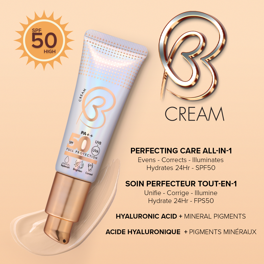 بي بي كريم للحماية من أشعة الشمس SPF50