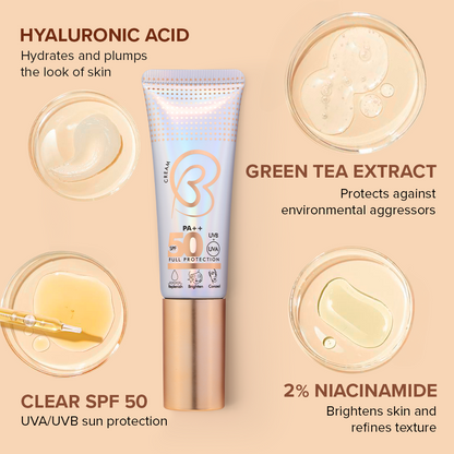 بي بي كريم للحماية من أشعة الشمس SPF50